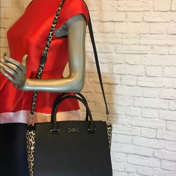 NWT Kate Spade Grove Street Leopard Lana Bag - Picture 8 of 8